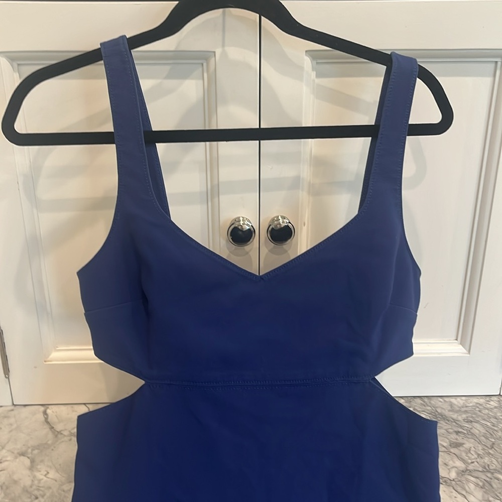 Likely Blue Cut out Gown - Picture 4 of 10